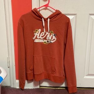 Aeropostale’s womens coral hoodie size M